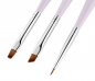Preview: One Stroke 3er Pinsel Set Flieder